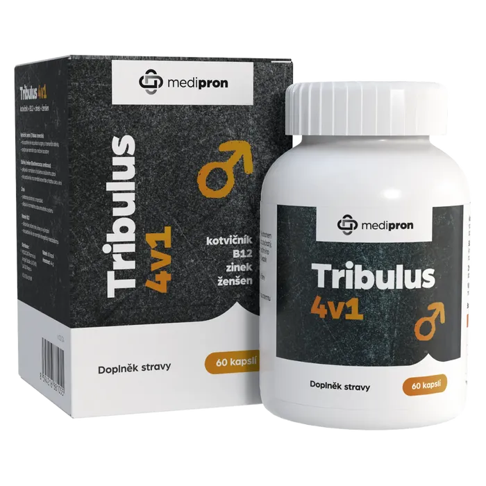 medipron Tribulus 4v1 60 kapslí